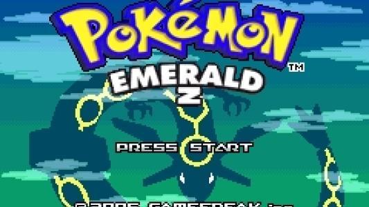 Pokémon Emerald Z titlescreen