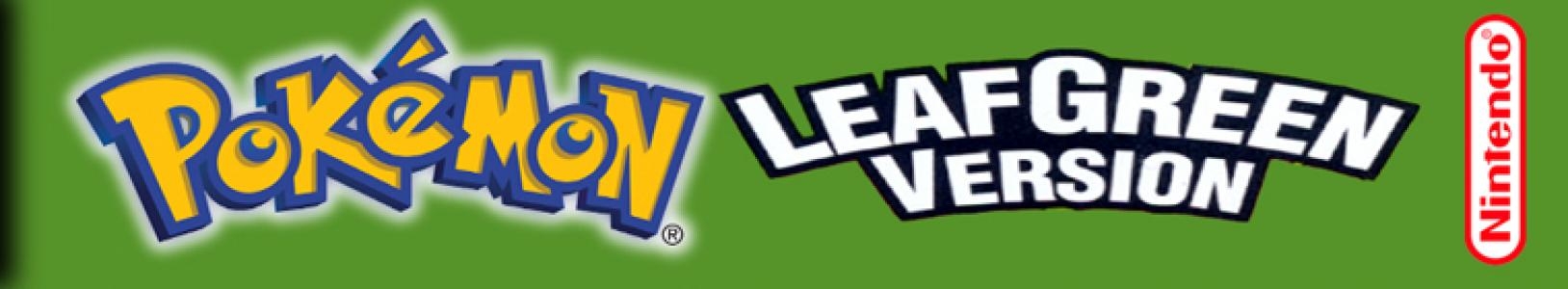 Pokémon LeafGreen Version banner