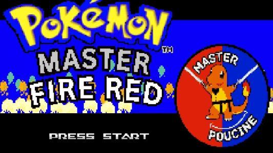 Pokémon Master FireRed titlescreen