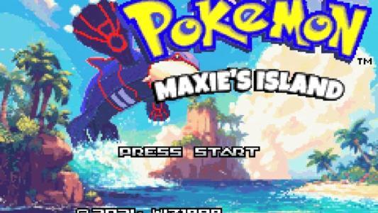 Pokemon Maxie's Island titlescreen