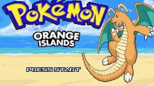 Pokémon Orange Islands titlescreen