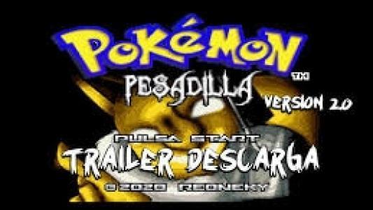 Pokémon Pesadilla titlescreen