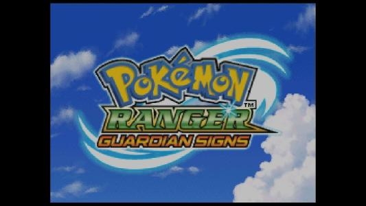 Pokémon Ranger: Guardian Signs titlescreen