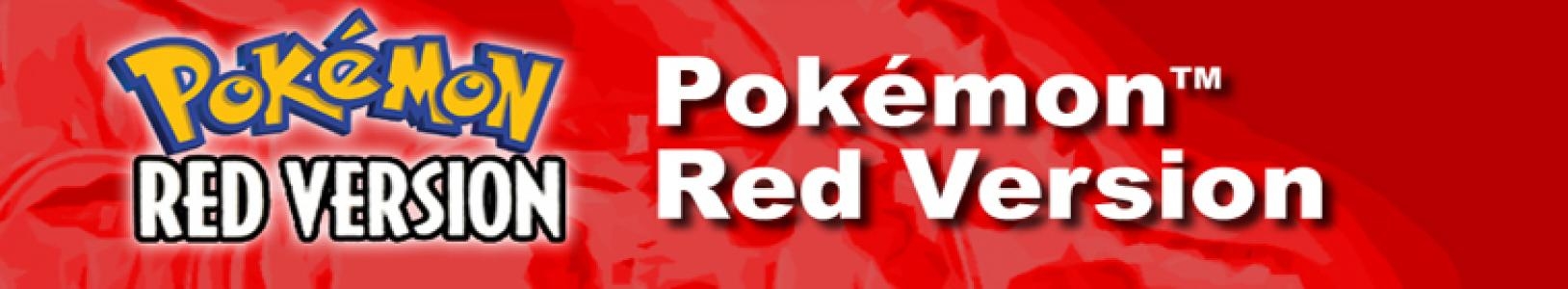 Pokémon Red Version banner