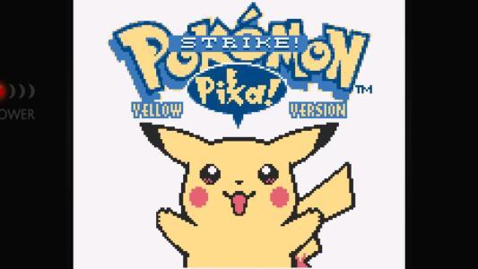 Pokémon STRIKE Yellow Version titlescreen