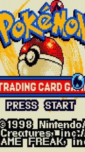 Pokémon Trading Card Game titlescreen