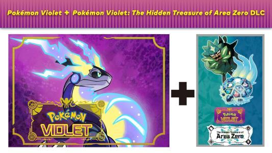 Pokemon Violet + The Hidden Treasure of Area Zero Bundle banner