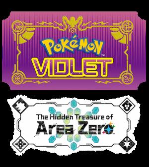 Pokemon Violet + The Hidden Treasure of Area Zero Bundle clearlogo