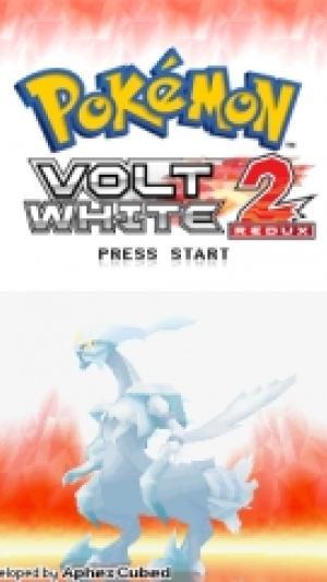 Pokémon Volt White 2 Redux titlescreen