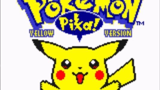 Pokemon Yellow NO EXP titlescreen