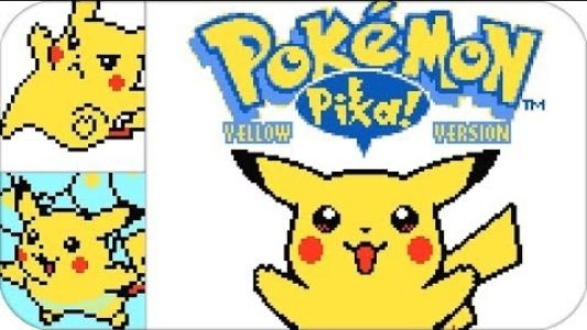 Pokémon Yellow Version titlescreen