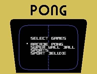 Pong screenshot