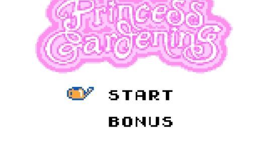 Princess Gardening titlescreen