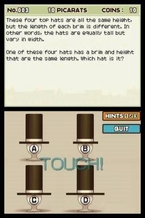 Professor Layton and the Curious Village screenshot