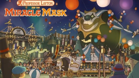 Professor Layton and the Miracle Mask fanart