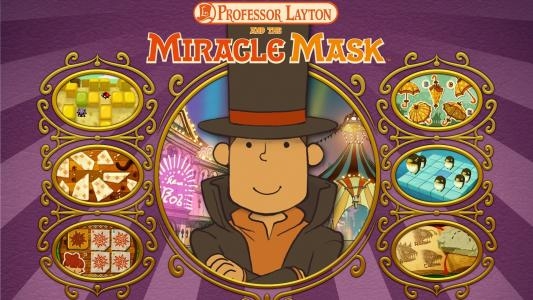 Professor Layton and the Miracle Mask fanart