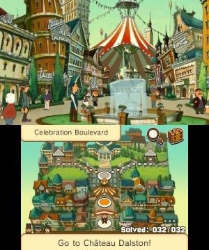 Professor Layton and the Miracle Mask screenshot