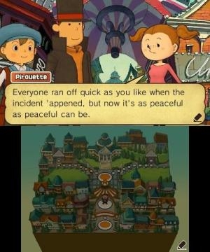 Professor Layton and the Miracle Mask screenshot