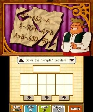 Professor Layton and the Miracle Mask screenshot