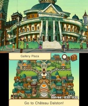 Professor Layton and the Miracle Mask screenshot