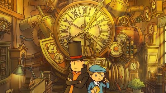 Professor Layton and the Unwound Future fanart