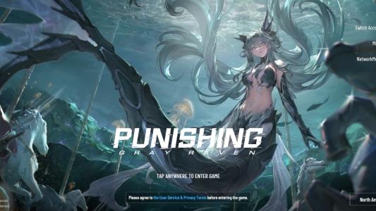 Punishing: Gray Raven titlescreen