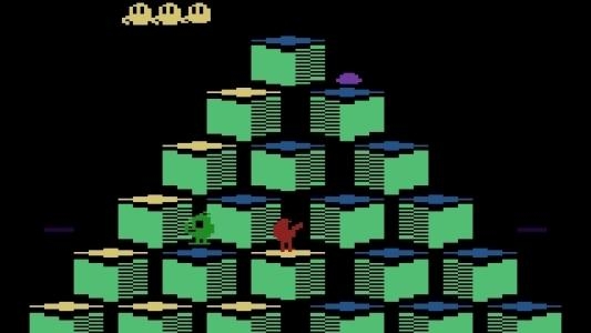 Q*bert screenshot