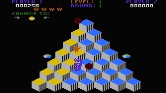 Q*bert screenshot