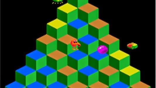 Q*bert screenshot