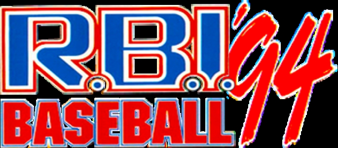 R.B.I. Baseball '94 clearlogo