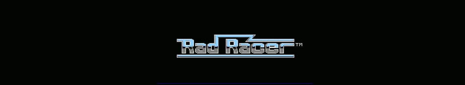 Rad Racer banner