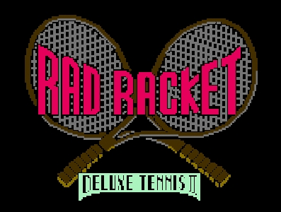 Rad Racket: Deluxe Tennis II clearlogo