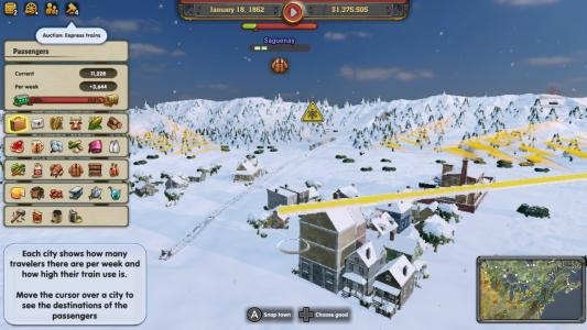 Railway Empire: Switch Edition screenshot