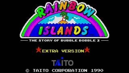 Rainbow Islands Extra titlescreen