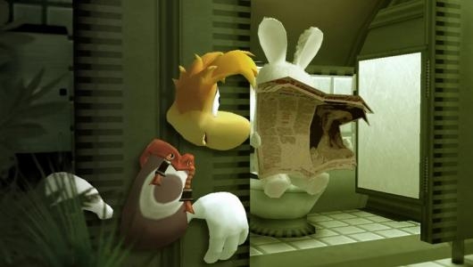 Rayman Raving Rabbids screenshot