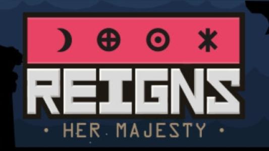 Reigns: Her Majesty titlescreen