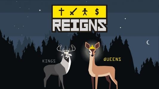 Reigns: Kings & Queens titlescreen