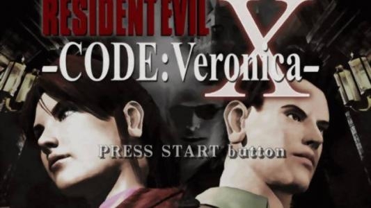 Resident Evil Code: Veronica X titlescreen