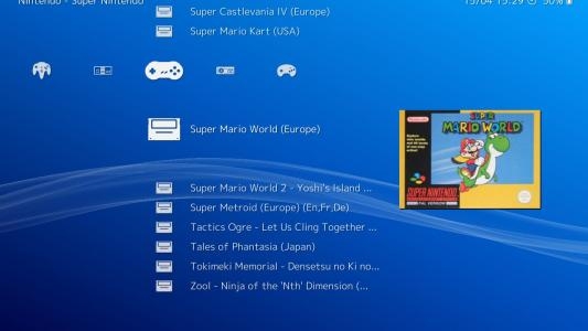 RetroArch screenshot