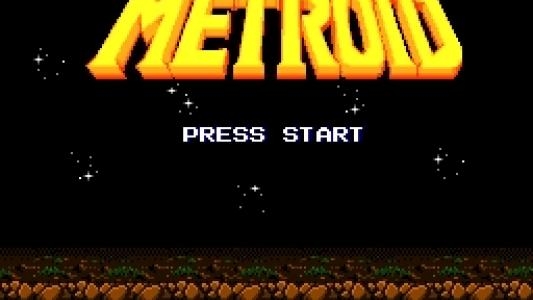 Retroid Metroid titlescreen