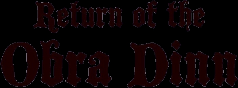 Return of the Obra Dinn clearlogo