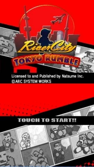 River City: Tokyo Rumble titlescreen