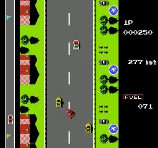 Road Fighter screenshot