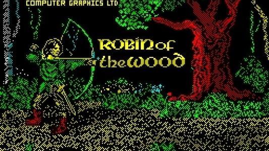 Robin of the Wood 48k titlescreen