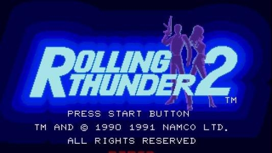 Rolling Thunder 2 titlescreen