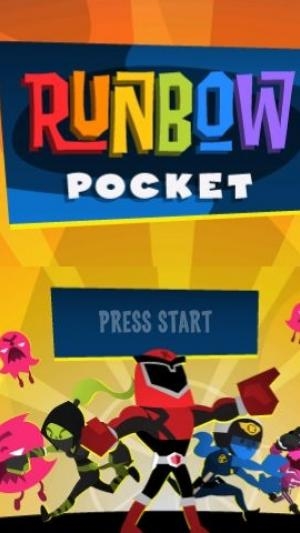 Runbow Pocket titlescreen