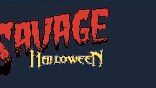 Savage Halloween titlescreen