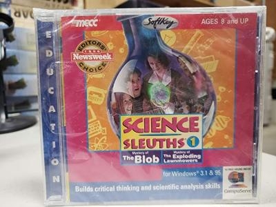 SCIENCE SLEUTHS VOLUME 1: The Mystery of the Blob and The Mystery of the Exploding Lawnmowers