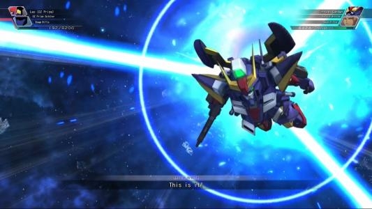 SD Gundam G Generation Cross Rays screenshot