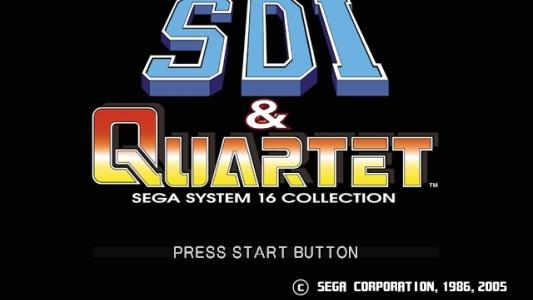 Sega Ages 2500 Series Vol. 21: SDI & Quartet Sega System 16 Collection titlescreen